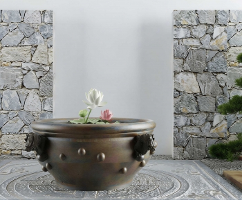 New Chinese Style Rockery Waterscape-ID:358932026