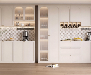 French Style Wine Cabinet-ID:406739004