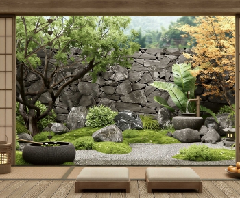 New Chinese Style Courtyard/landscape-ID:304544937