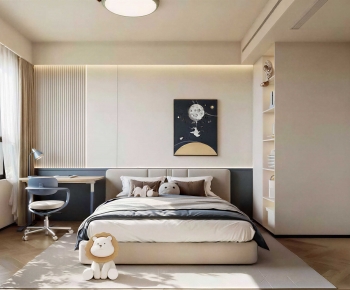 Modern Boy's Room And Son's Room-ID:996036059