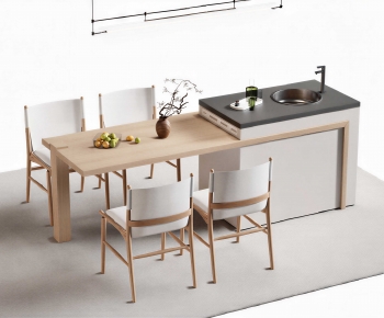 Modern Dining Table And Chairs-ID:197012902