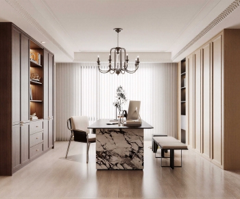French Style Study Space-ID:874098066
