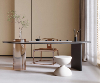 New Chinese Style Tea Tables And Chairs-ID:209124094