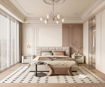 French Style Bedroom-ID:410068997