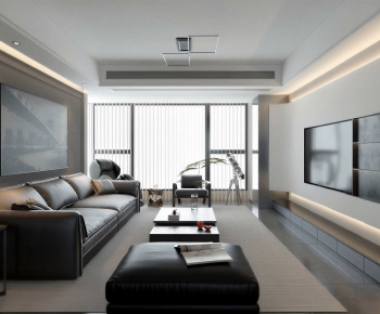 Modern A Living Room-ID:453202961