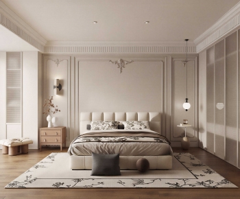 French Style Bedroom-ID:103530947