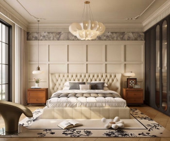 French Style Bedroom-ID:751450142