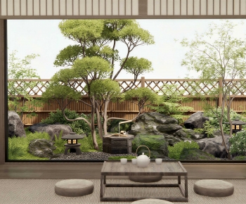 New Chinese Style Courtyard/landscape-ID:486982113