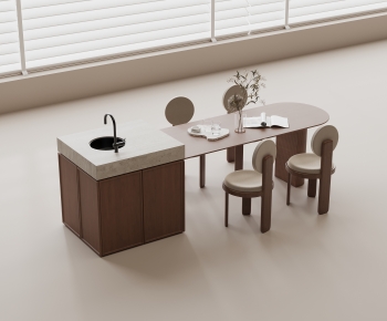 Modern Dining Table And Chairs-ID:144025092