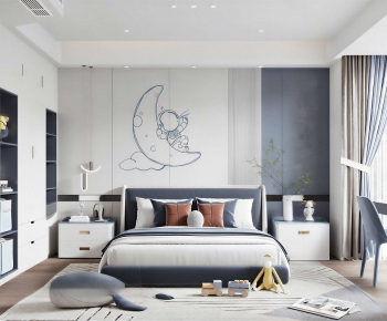 Modern Boy's Room And Son's Room-ID:171004061