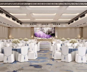Modern Banquet Hall-ID:756191978