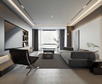 Modern A Living Room-ID:635957001