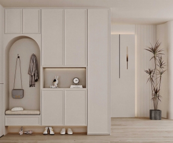 French Style Shoe Cabinet-ID:254418888