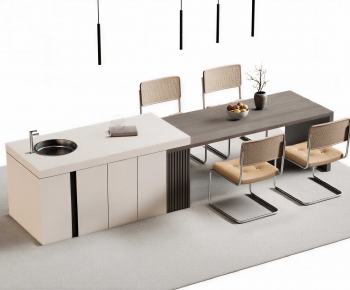 Modern Dining Table And Chairs-ID:480350977