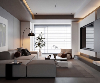 Modern A Living Room-ID:270227916