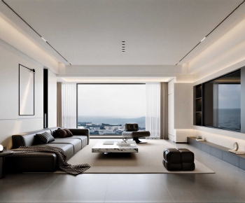 Modern A Living Room-ID:760396007