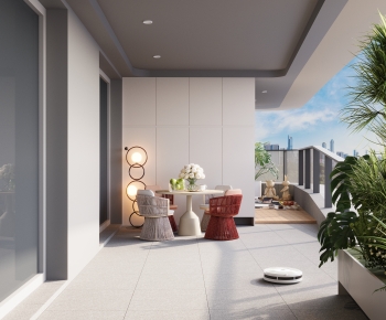 Modern Leisure Balcony-ID:235603097