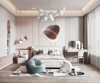 Modern Girl's Room Daughter's Room-ID:807540474