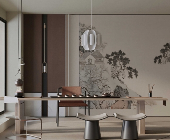 New Chinese Style Tea House-ID:963951112