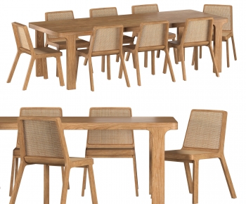 Nordic Style Dining Table And Chairs-ID:260775094