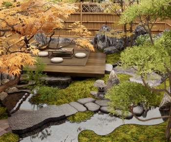 New Chinese Style Courtyard/landscape-ID:655699975