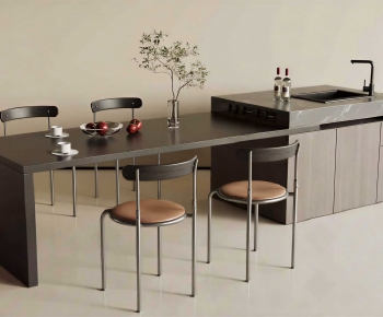 Modern Dining Table And Chairs-ID:671119931
