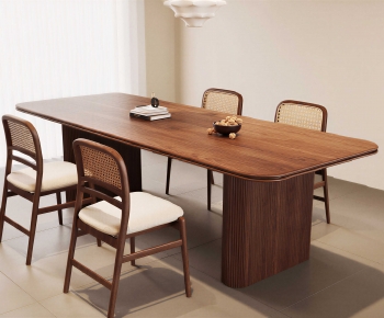 Modern Dining Table And Chairs-ID:522108083