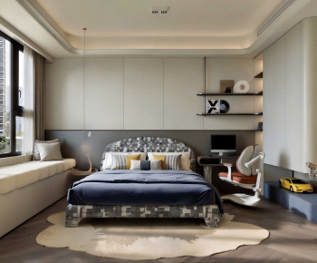 Modern Boy's Room And Son's Room-ID:381647112