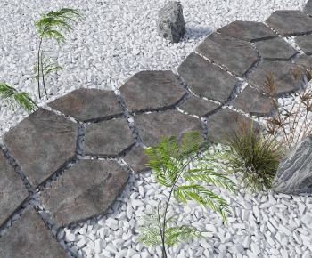 Chinese Style Garden-ID:725004915