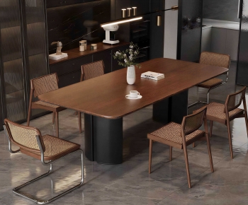Modern Dining Table And Chairs-ID:880023968