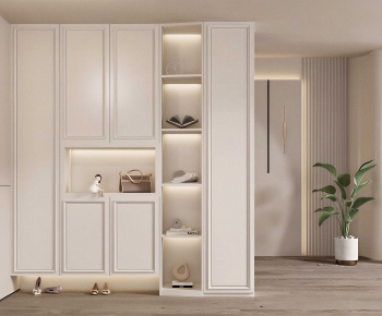 Simple European Style Shoe Cabinet-ID:661570077