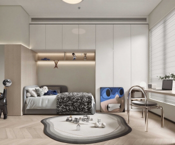 Modern Boy's Room And Son's Room-ID:632889323