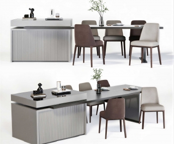 Modern Dining Table And Chairs-ID:182935009