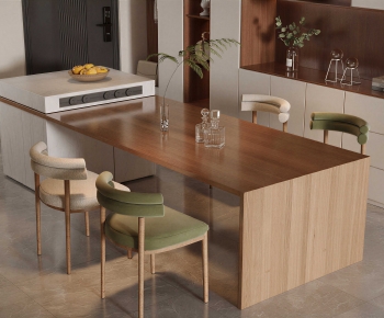 Modern Dining Table And Chairs-ID:829987057