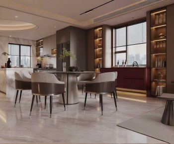 Modern Dining Room-ID:812566044