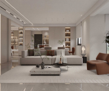 Modern A Living Room-ID:138032911