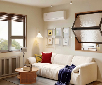 Modern A Living Room-ID:736860045