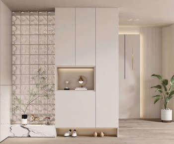 Modern Shoe Cabinet-ID:384744883