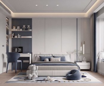 Modern Boy's Room And Son's Room-ID:108439926