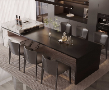 Modern Dining Table And Chairs-ID:819993025