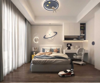 Modern Boy's Room And Son's Room-ID:757269974