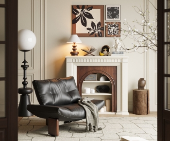 French Style Lounge Chair-ID:758637911