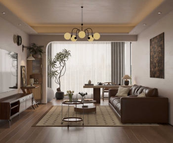 Modern A Living Room-ID:254472973