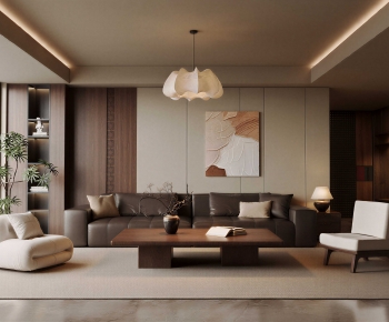 Modern A Living Room-ID:468437918