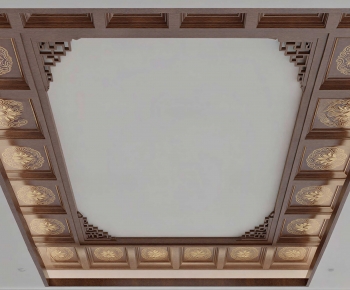 New Chinese Style Suspended Ceiling-ID:487854003