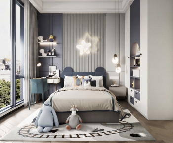 Modern Boy's Room And Son's Room-ID:288966895