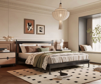 French Style Bedroom-ID:398451098