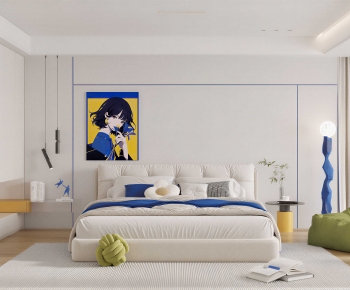 Modern Boy's Room And Son's Room-ID:998686084