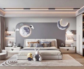 Modern Boy's Room And Son's Room-ID:260853059