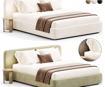 Modern Double Bed-ID:526593929
